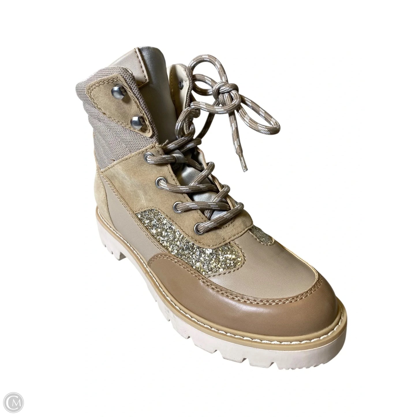 Boots Combat By Dolce Vita In Brown & Cream, Size: 8