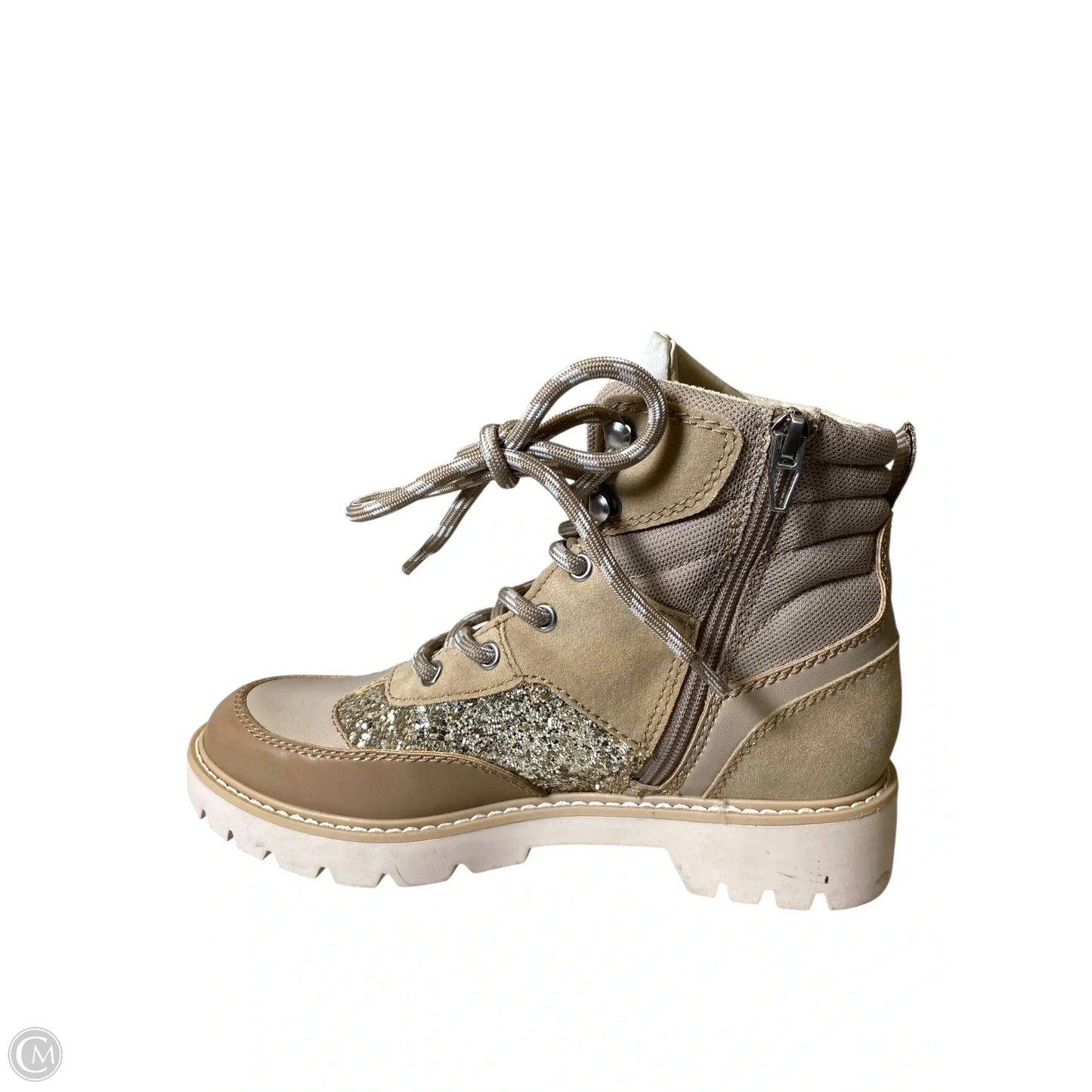 Boots Combat By Dolce Vita In Brown & Cream, Size: 8