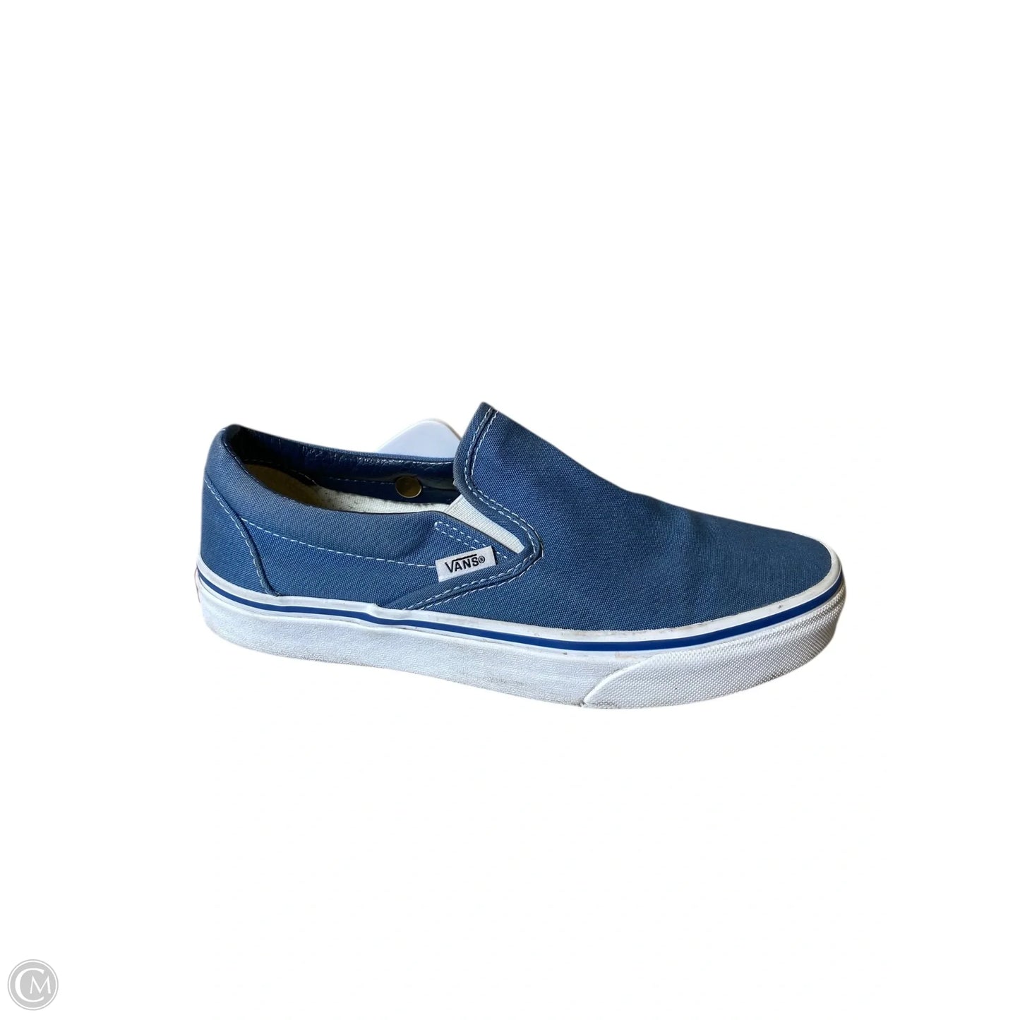 Shoes Flats By Vans In Blue, Size: 8