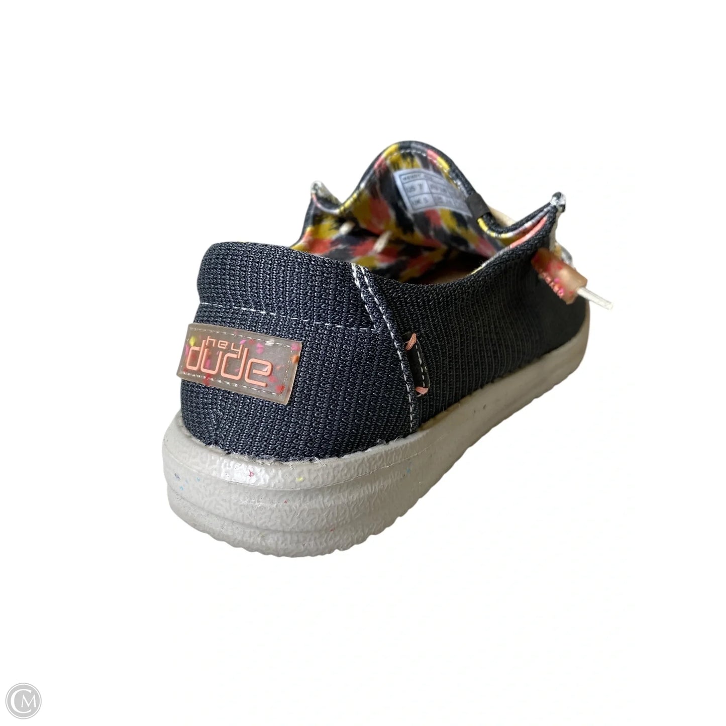 Shoes Flats By Hey Dude In Grey, Size: 7