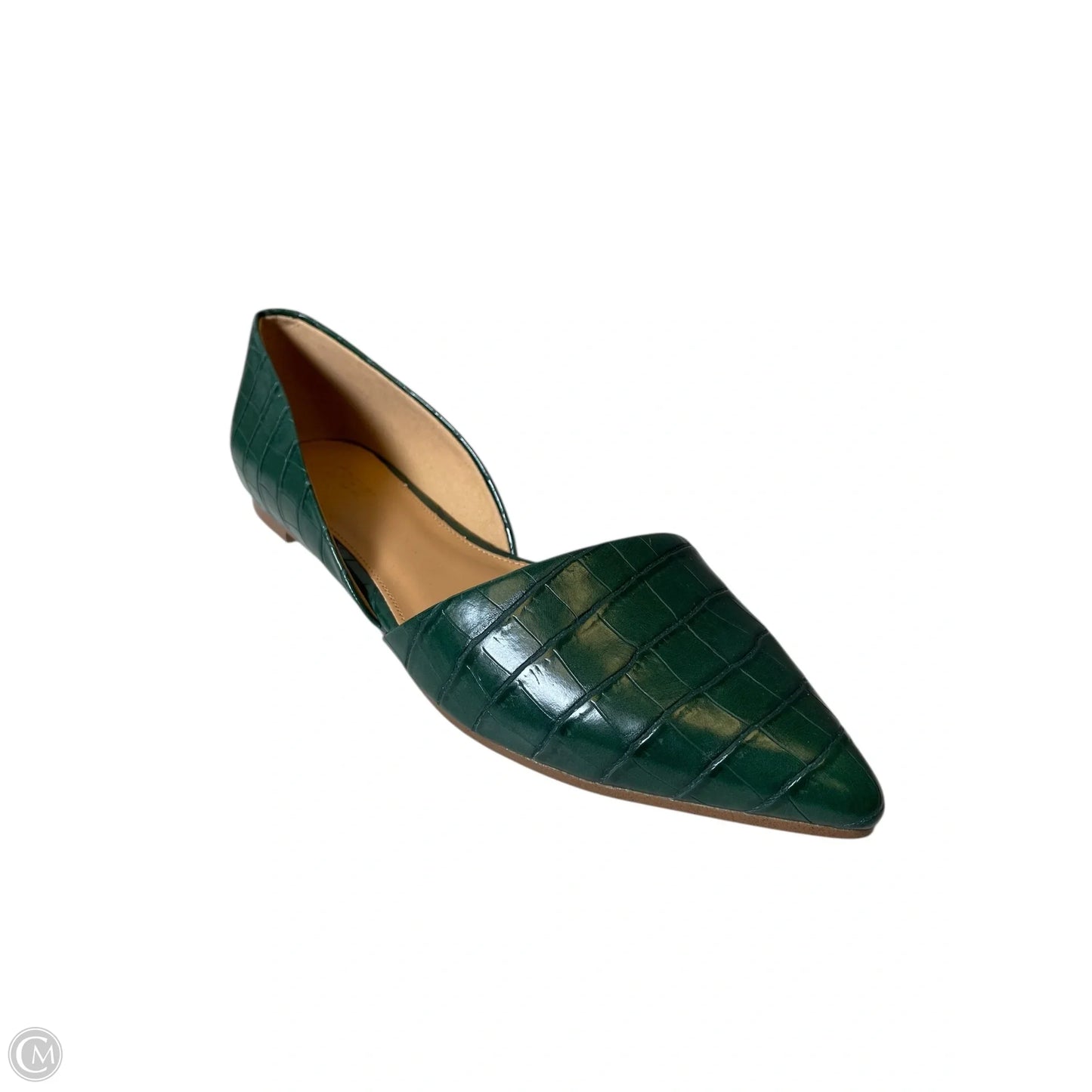 Shoes Flats By J. Crew In Green, Size: 9.5