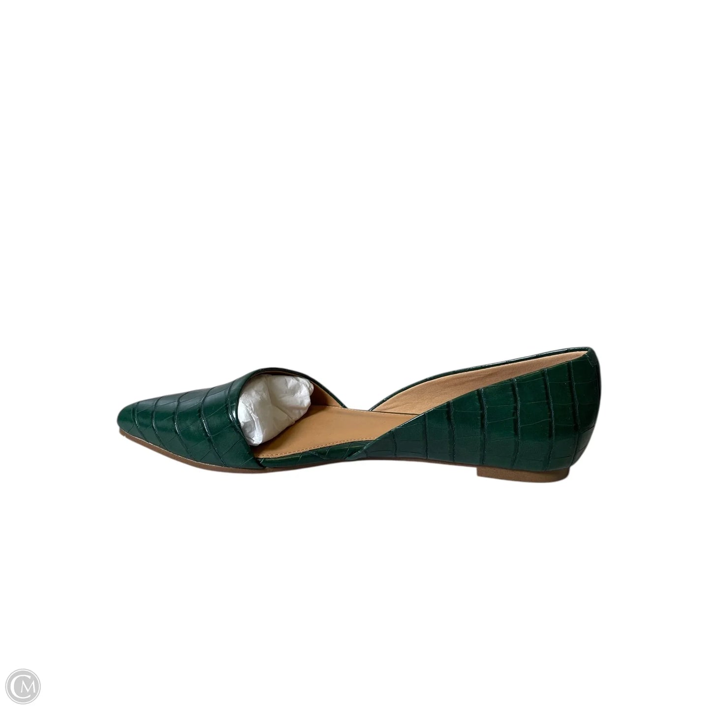 Shoes Flats By J. Crew In Green, Size: 9.5