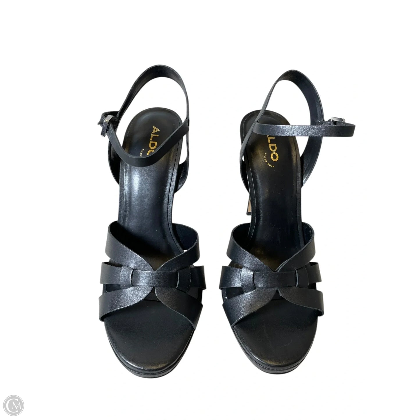 Shoes Heels Kitten By Aldo In Black, Size: 10