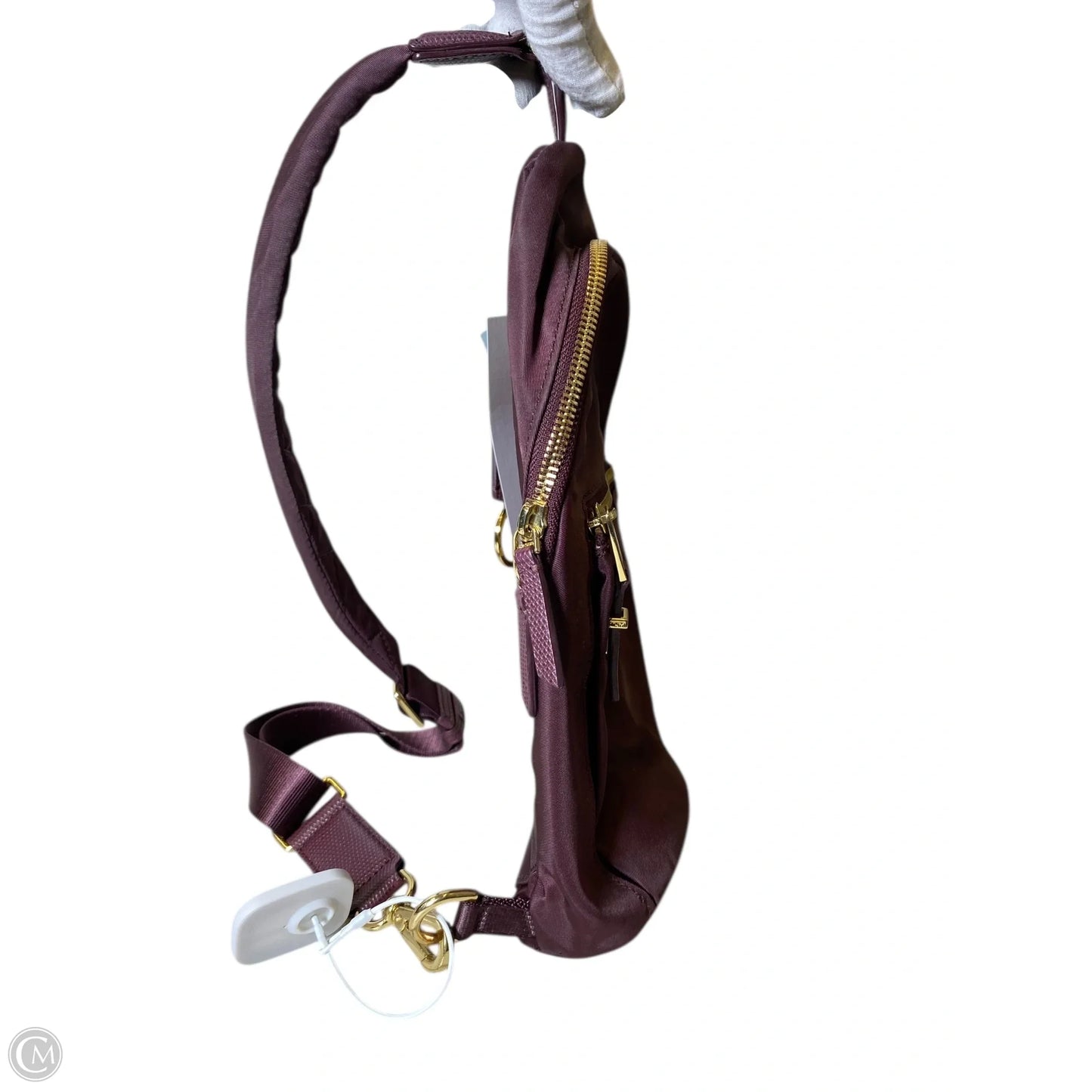 Crossbody Designer By Tumi, Size: Medium