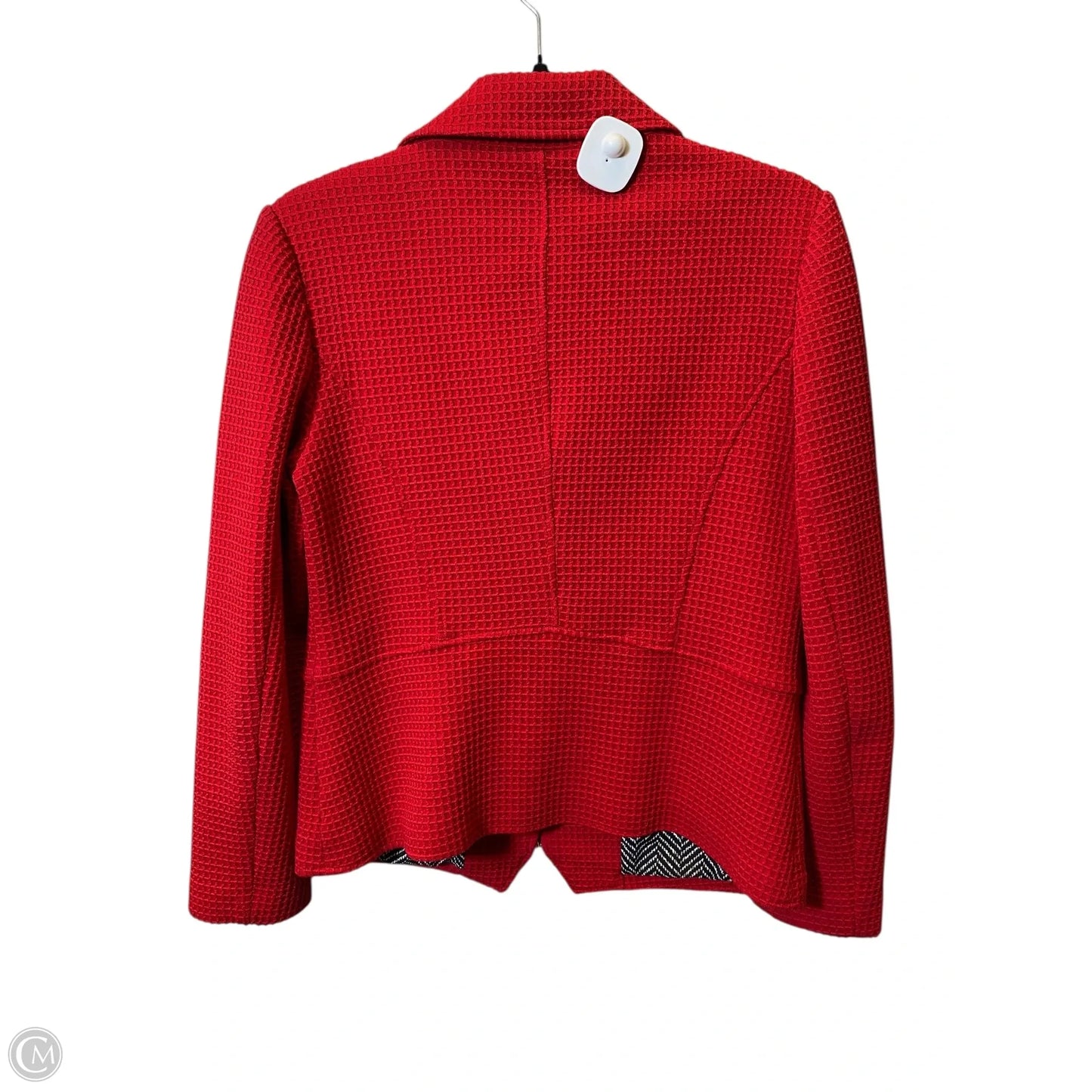 Blazer By Chicos In Red, Size: S