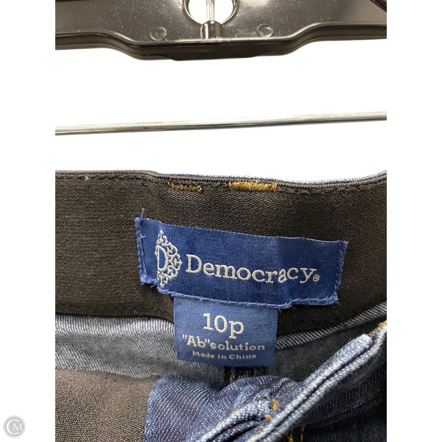 Jeans Skinny By Democracy In Blue Denim, Size: 10