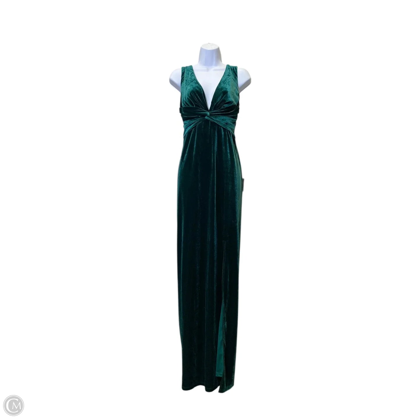 Dress Party Long By Lulus In Green, Size: L
