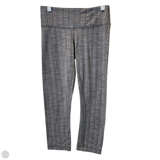 Athletic Leggings By Lululemon In Grey, Size: S