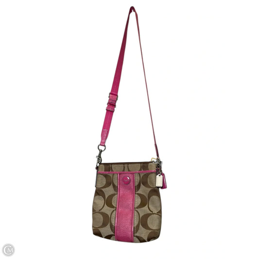 Crossbody Designer By Coach, Size: Medium