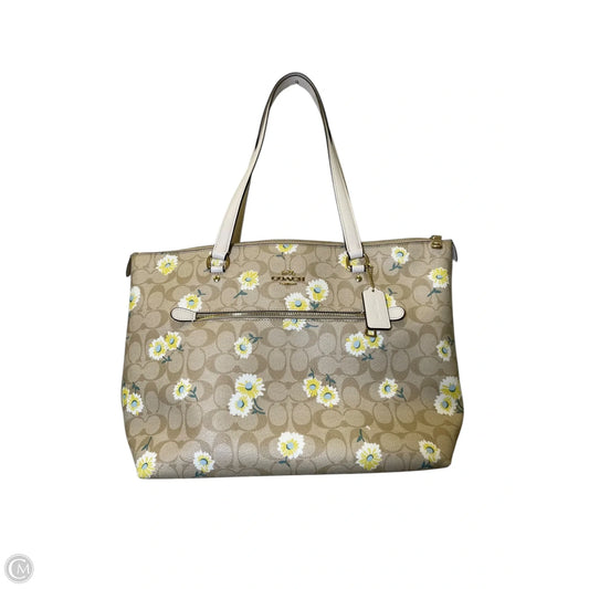 Handbag Designer By Coach, Size: Large