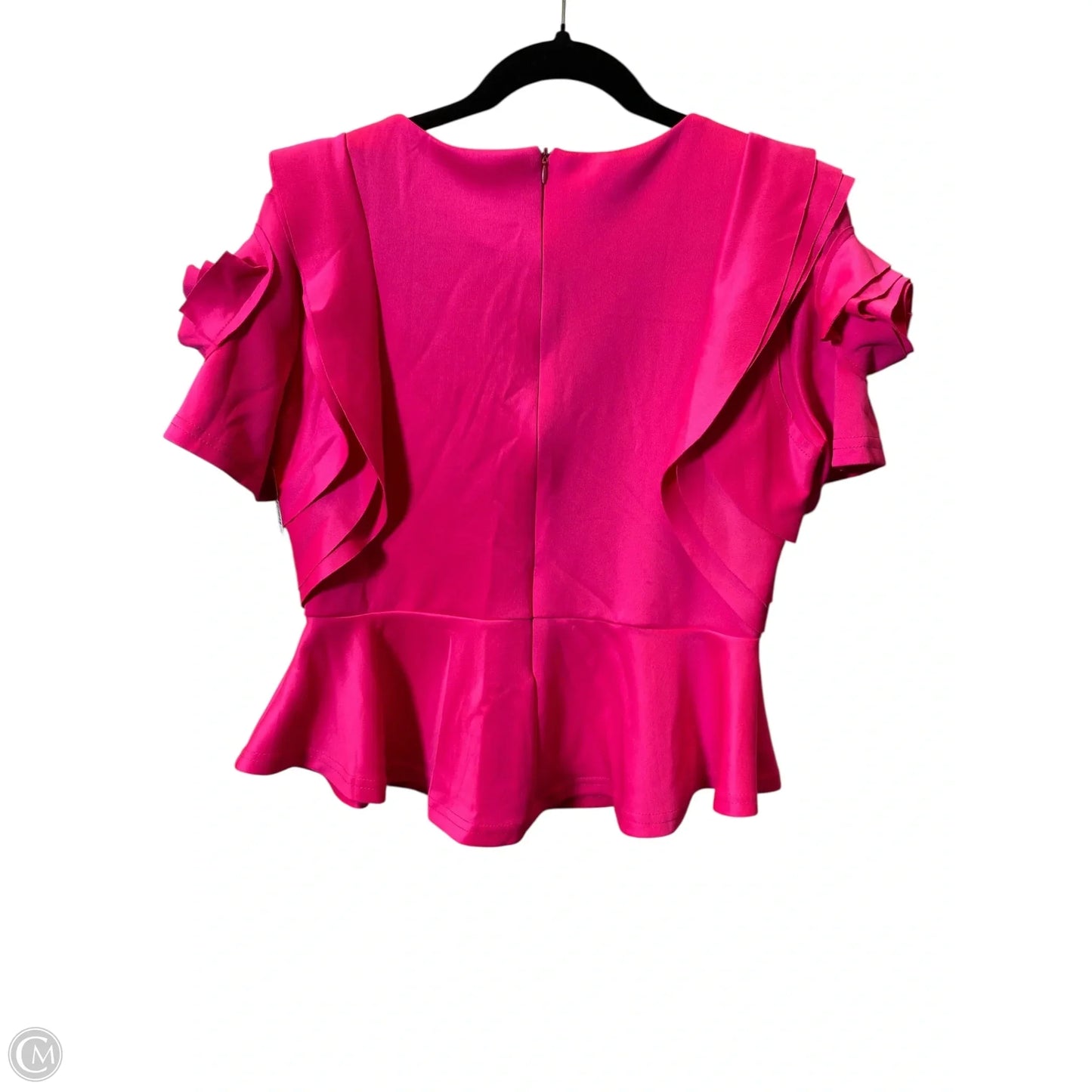 Top Short Sleeve By Clothes Mentor In Pink, Size: L