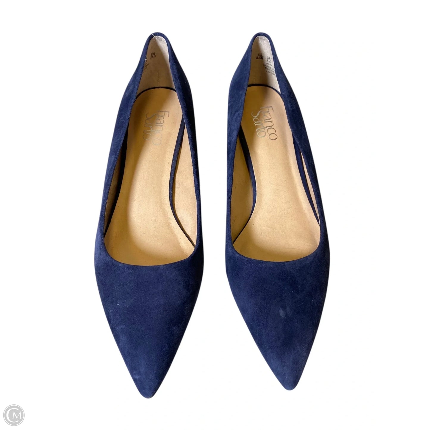 Shoes Heels Block By Franco Sarto In Navy, Size: 8.5