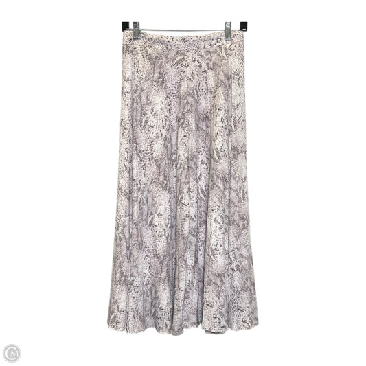 Skirt Maxi By Clothes Mentor In Snakeskin Print, Size: Xl