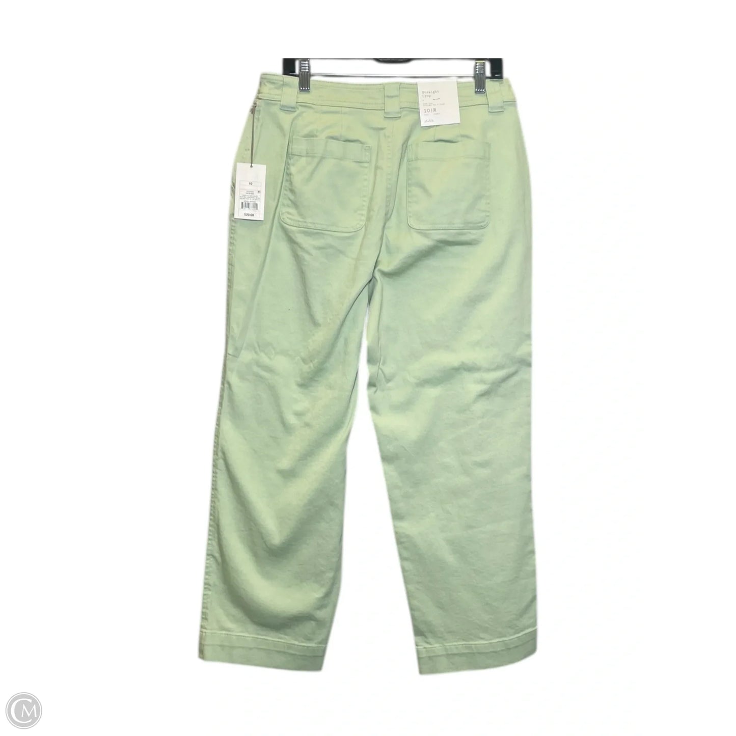 Pants Cropped By A New Day In Green, Size: 10