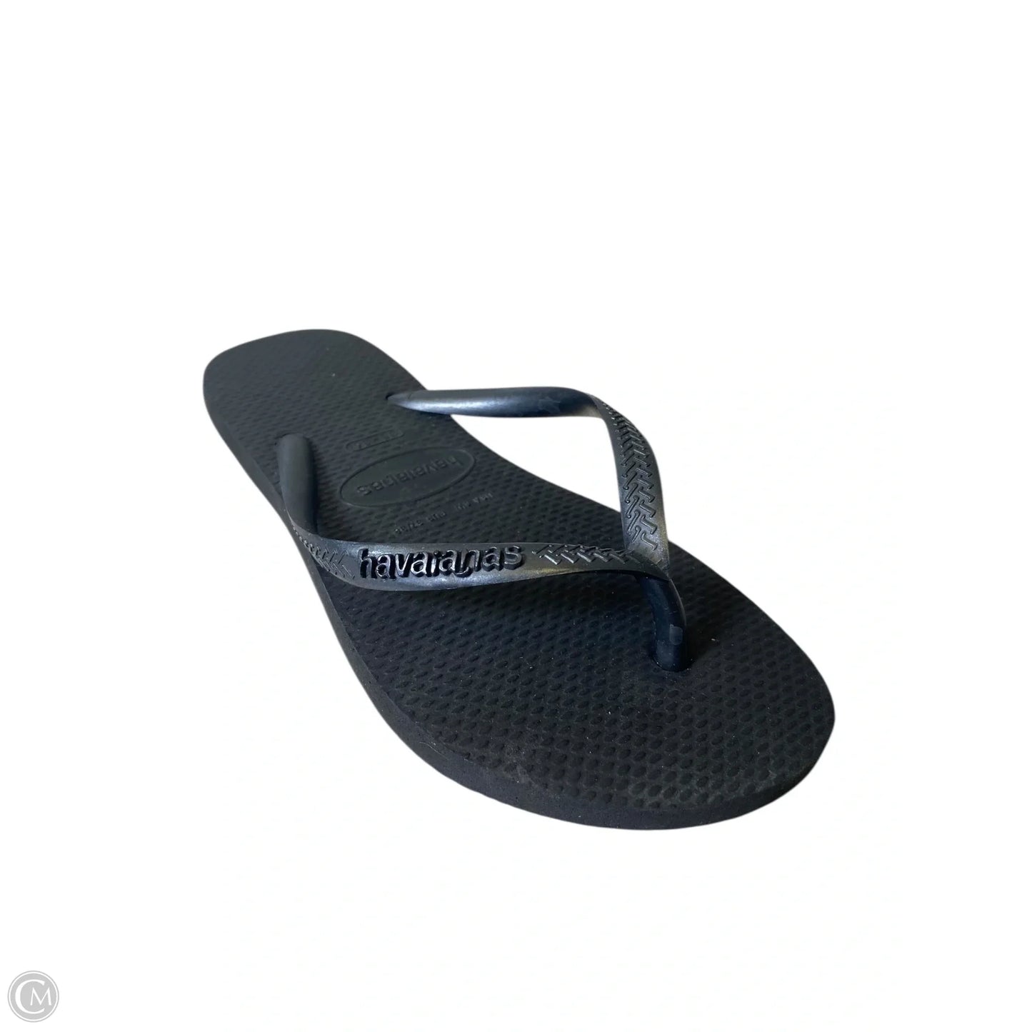 Sandals Flip Flops By Havaianas In Black, Size: 6