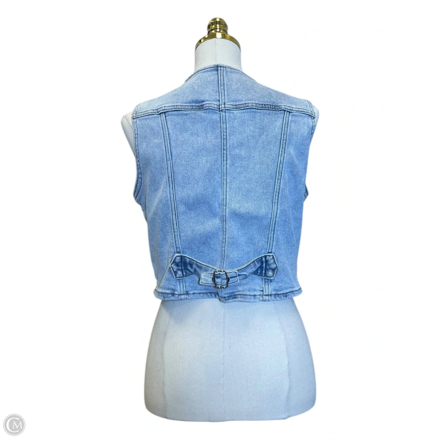 Vest Other By Blakeley In Blue Denim, Size: M