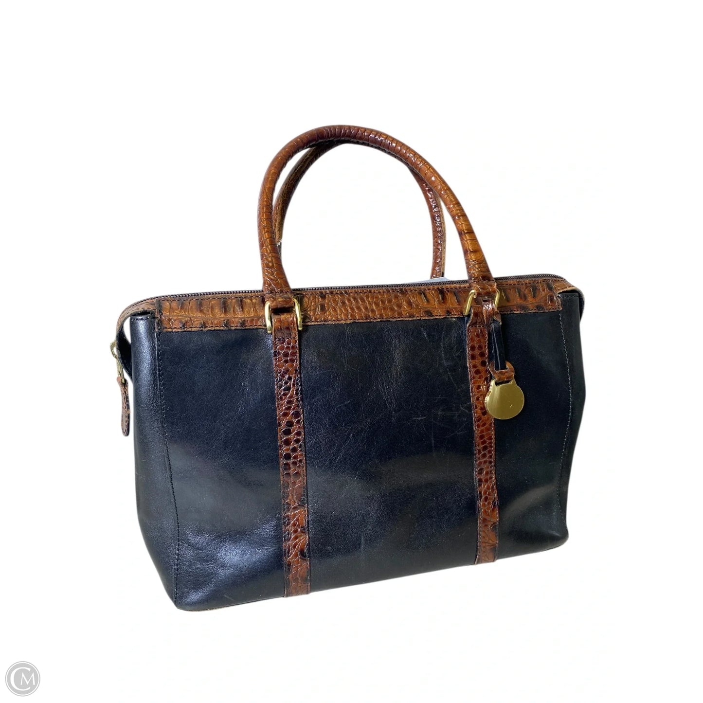 Handbag Designer By Brahmin, Size: Medium