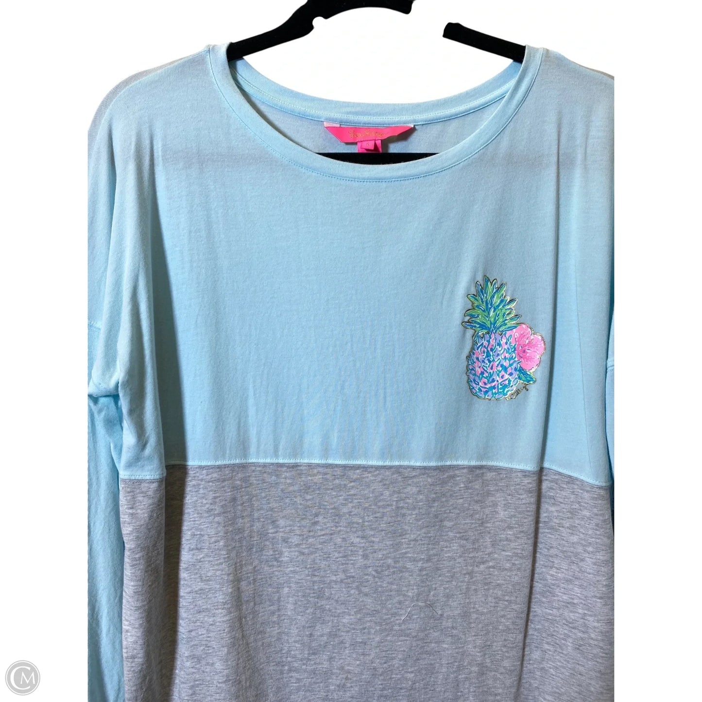 Top Long Sleeve Designer By Lilly Pulitzer In Multi-colored, Size: S