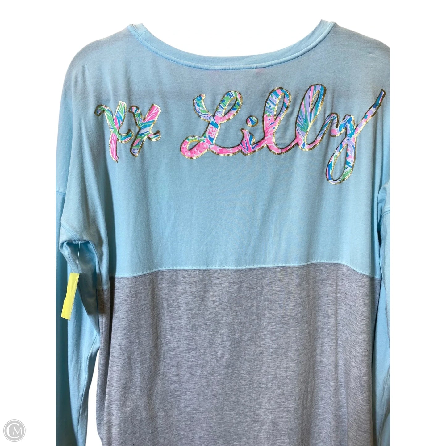 Top Long Sleeve Designer By Lilly Pulitzer In Multi-colored, Size: S