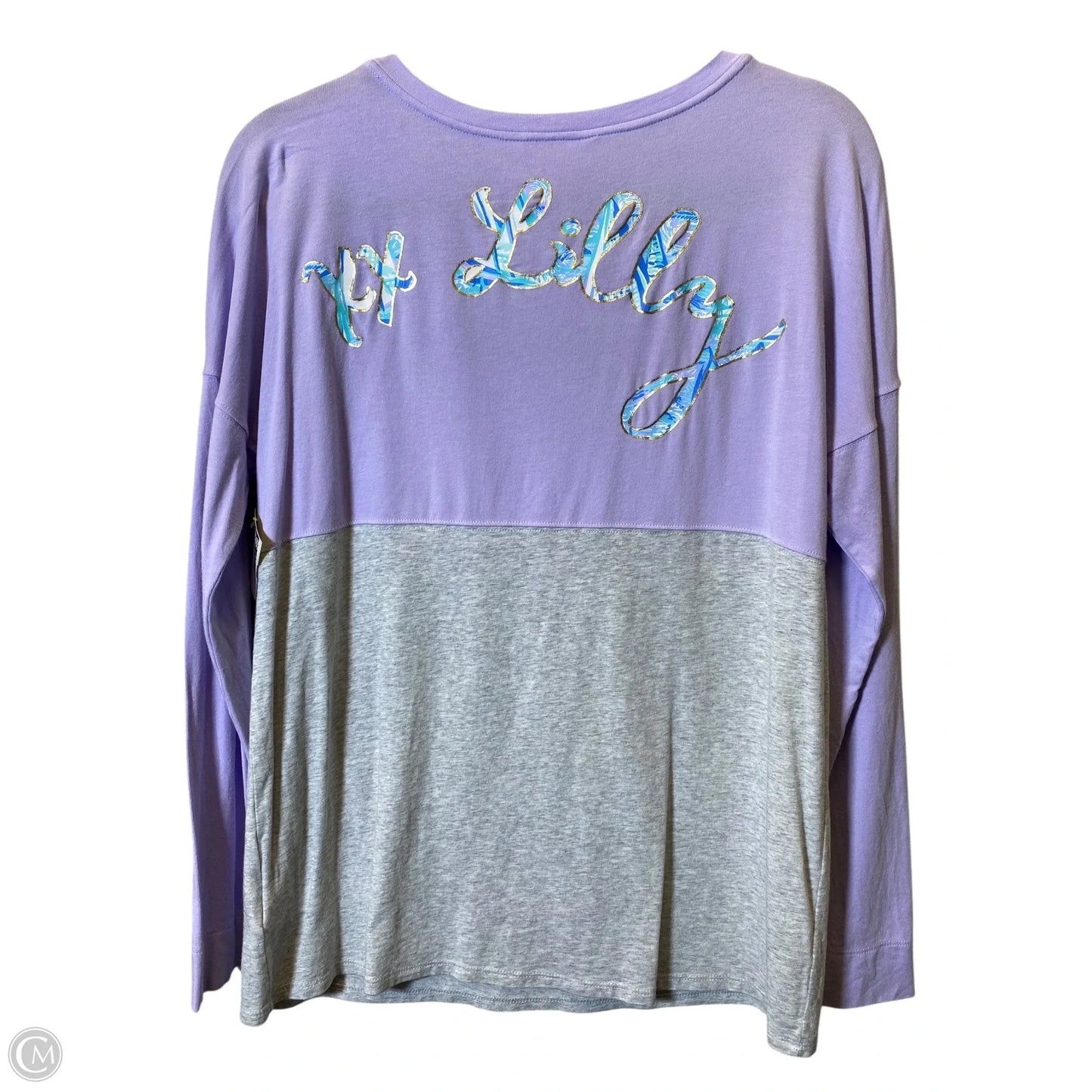 Top Long Sleeve Designer By Lilly Pulitzer In Multi-colored, Size: S