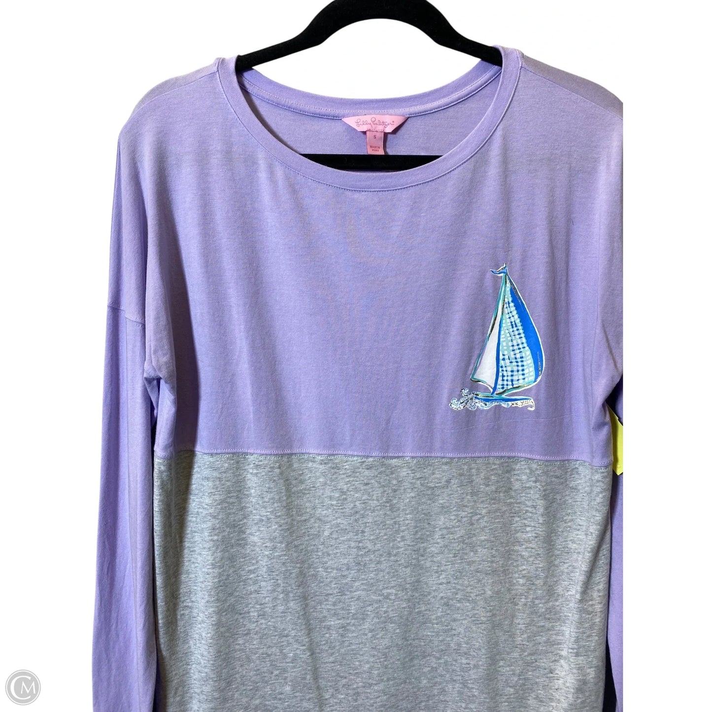 Top Long Sleeve Designer By Lilly Pulitzer In Multi-colored, Size: S