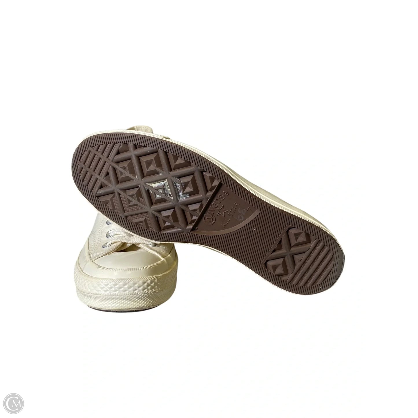 Shoes Sneakers By Converse In Cream, Size: 9