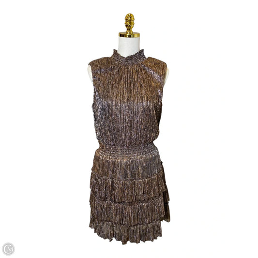 Dress Casual Midi By Msk In Multi-colored, Size: L