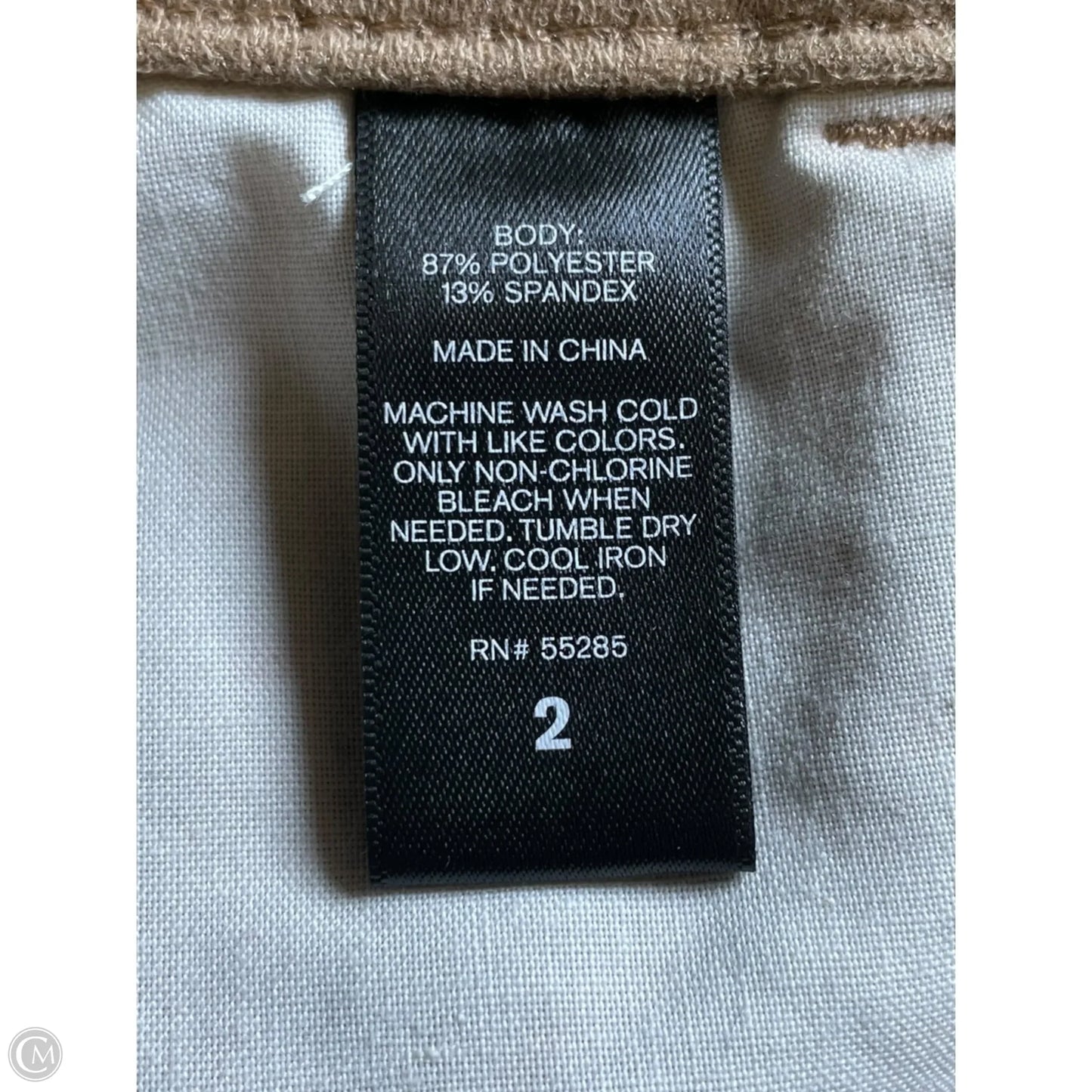 Skirt Midi By Express In Tan, Size: 2