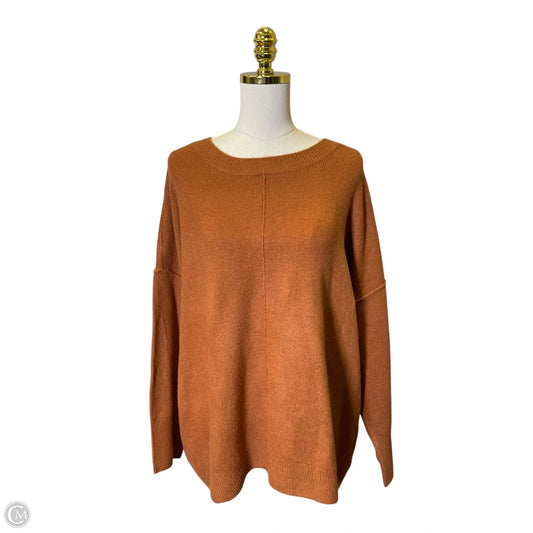 Sweater By Vince Camuto In Brown, Size: 3x
