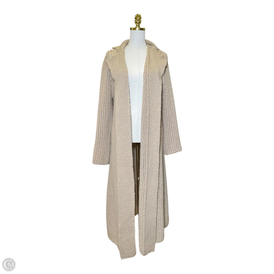 Cardigan Luxury Designer By Chloe In Beige, Size: M