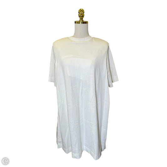 Dress Luxury Designer By Alexander Mcqueen In White, Size: L
