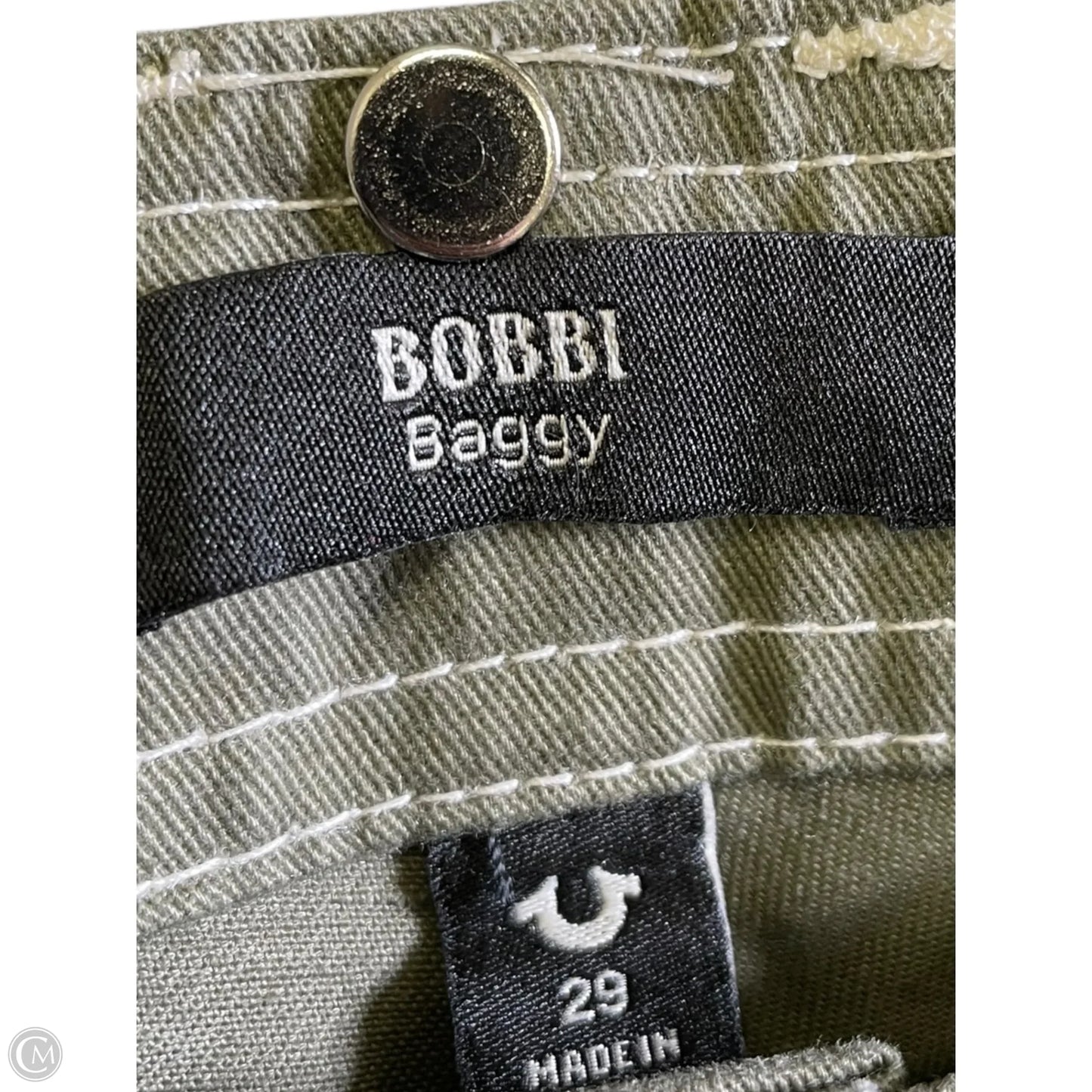 Pants Cargo & Utility By True Religion In Green, Size: 8