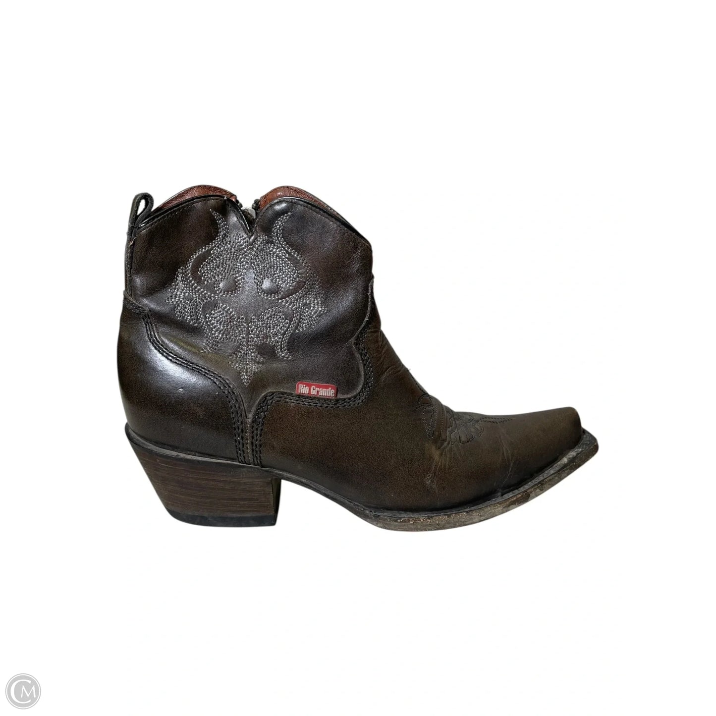 Boots Western By Clothes Mentor In Brown, Size: 9.5