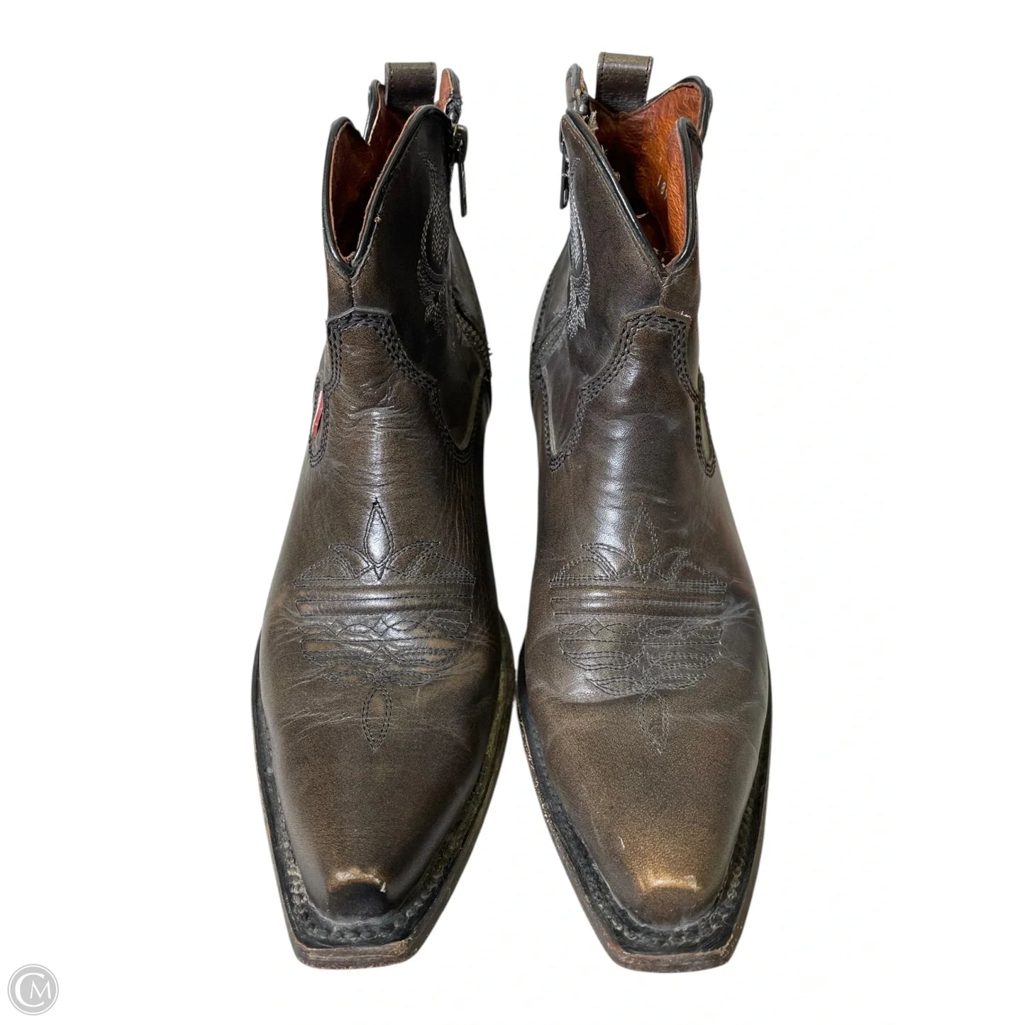 Boots Western By Clothes Mentor In Brown, Size: 9.5