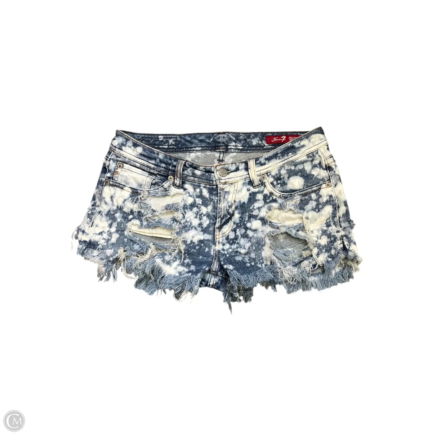 Shorts By Seven 7 In Blue Denim, Size: S