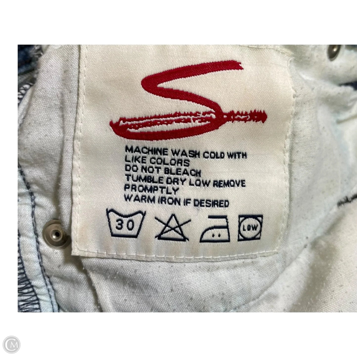 Shorts By Seven 7 In Blue Denim, Size: S