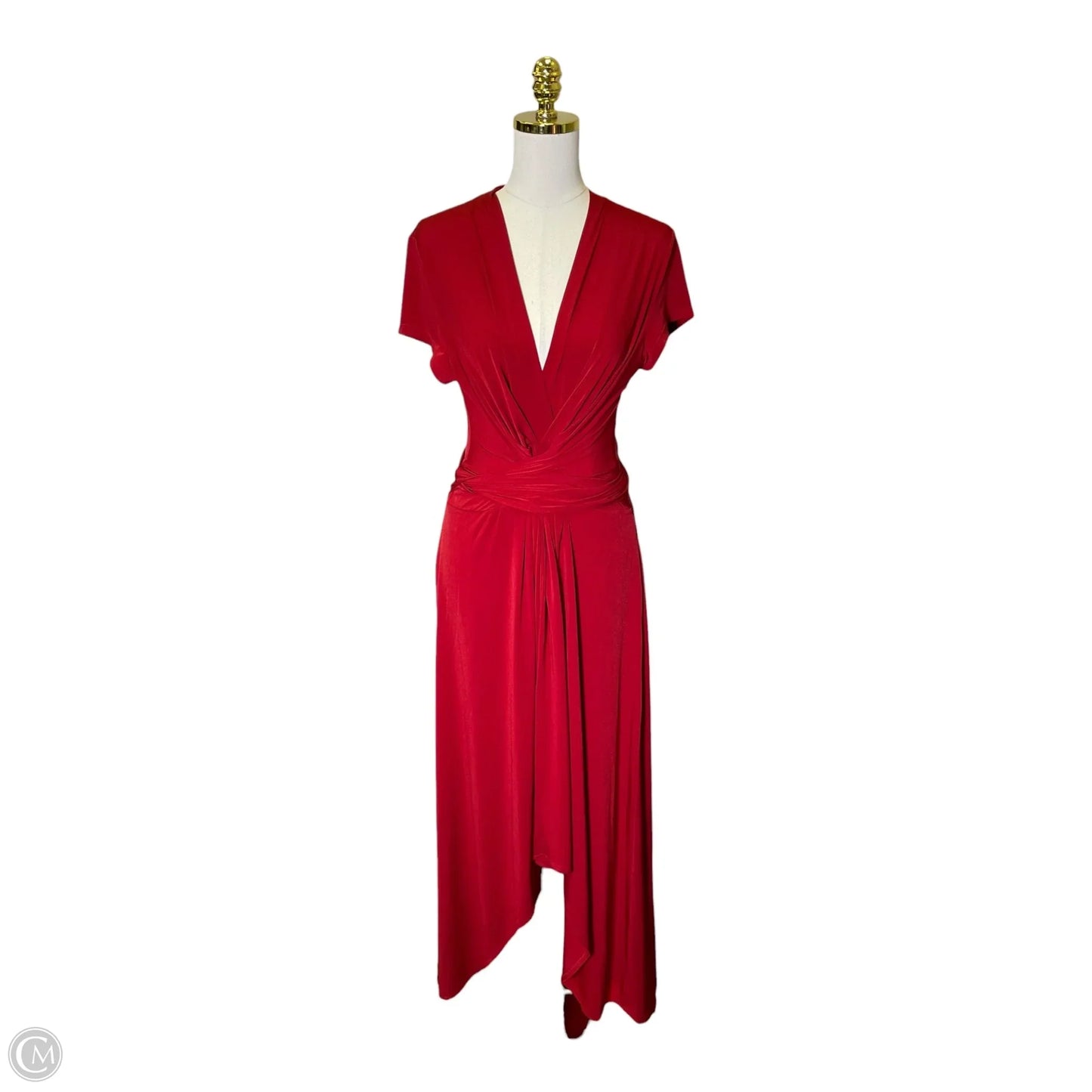 Dress Casual Maxi By Boston Proper In Red, Size: 12