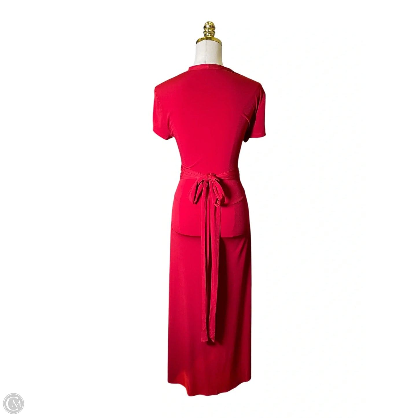 Dress Casual Maxi By Boston Proper In Red, Size: 12