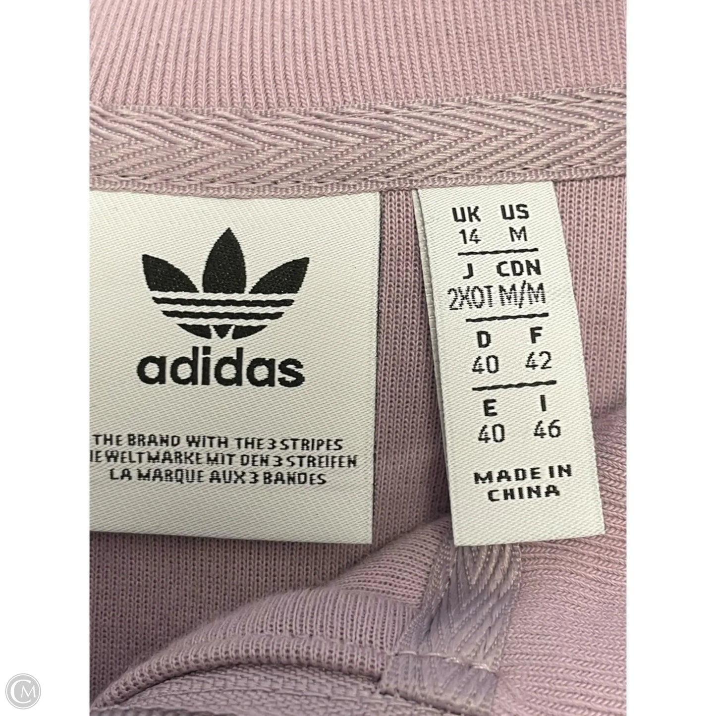 Jacket Other By Adidas In Purple, Size: M