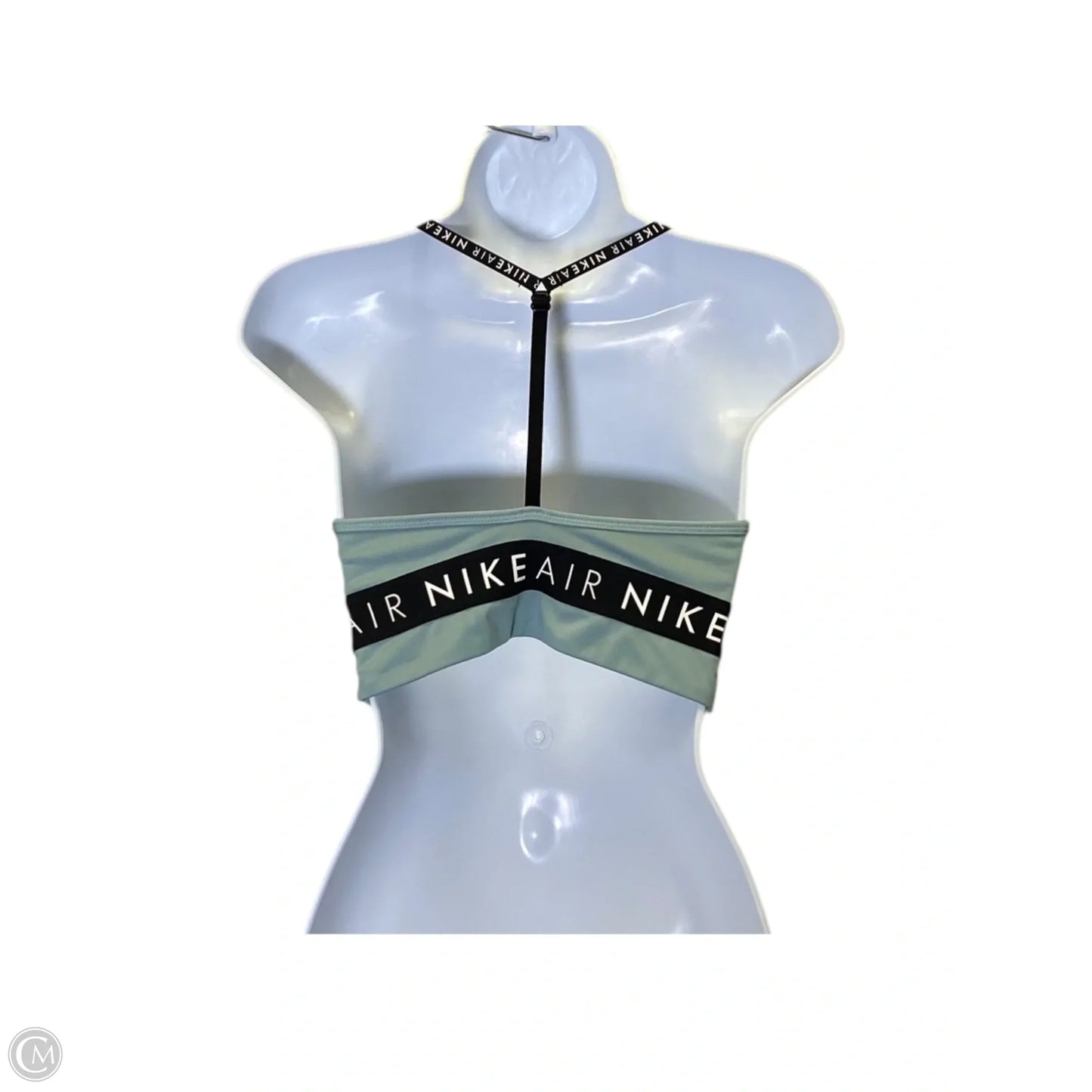 Athletic Bra By Nike In Black & Blue, Size: M