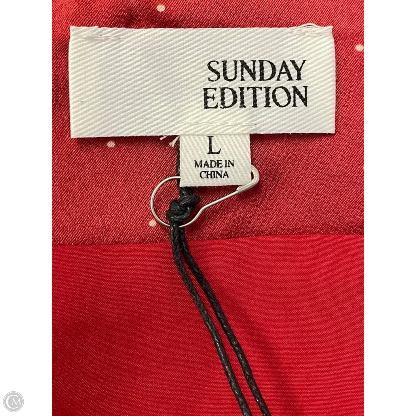 Skirt Mini & Short By Sunday In Red, Size: L