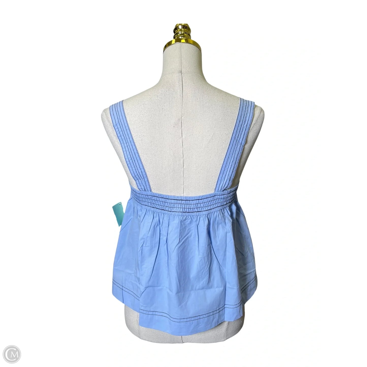 Top Sleeveless By Strut & Bolt In Blue, Size: M