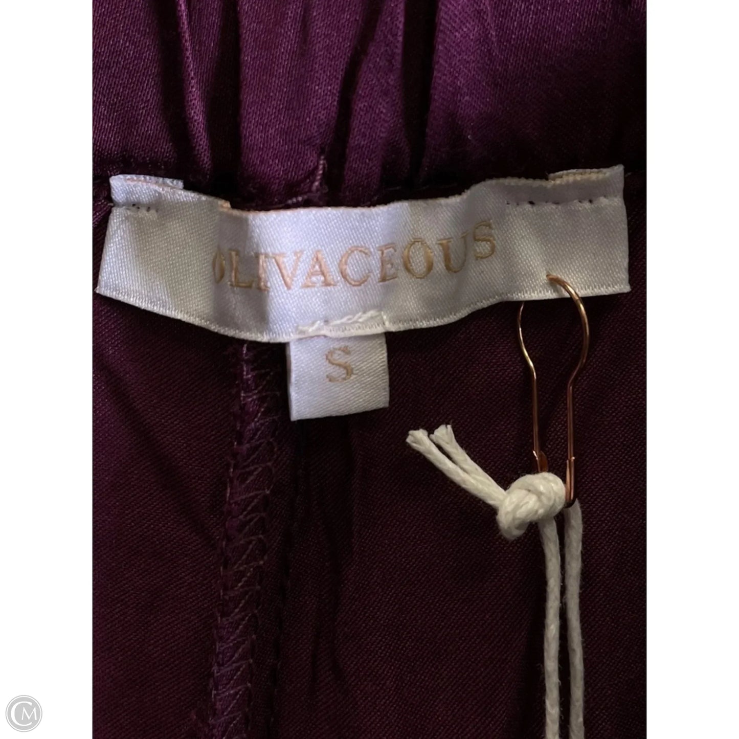 Pants Lounge By Clothes Mentor In Maroon, Size: S