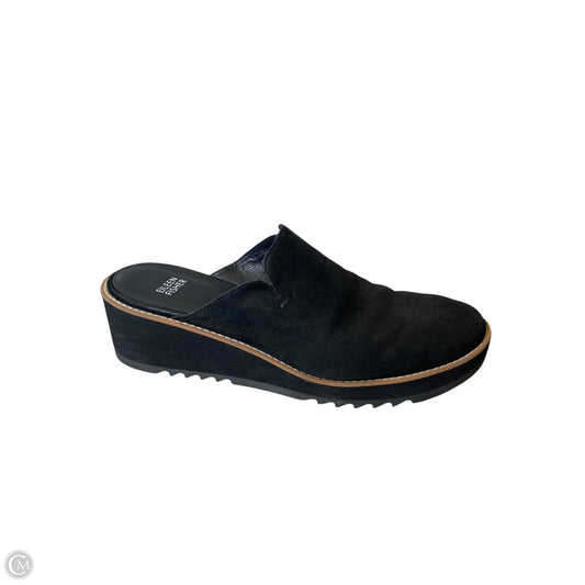 Shoes Heels Wedge By Eileen Fisher In Black, Size: 11