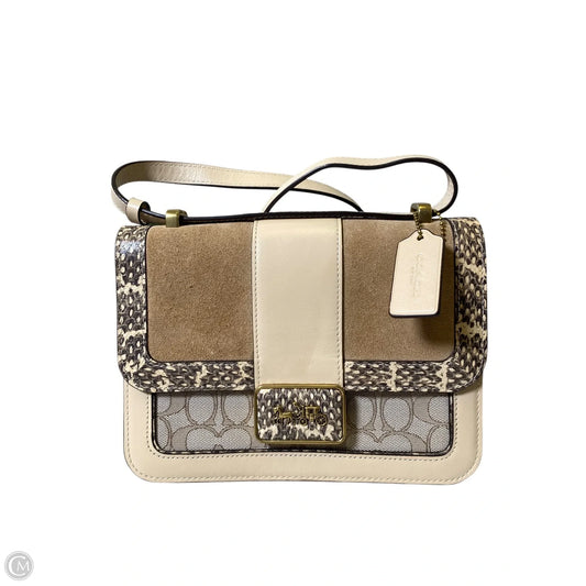 Crossbody Designer By Coach, Size: Medium