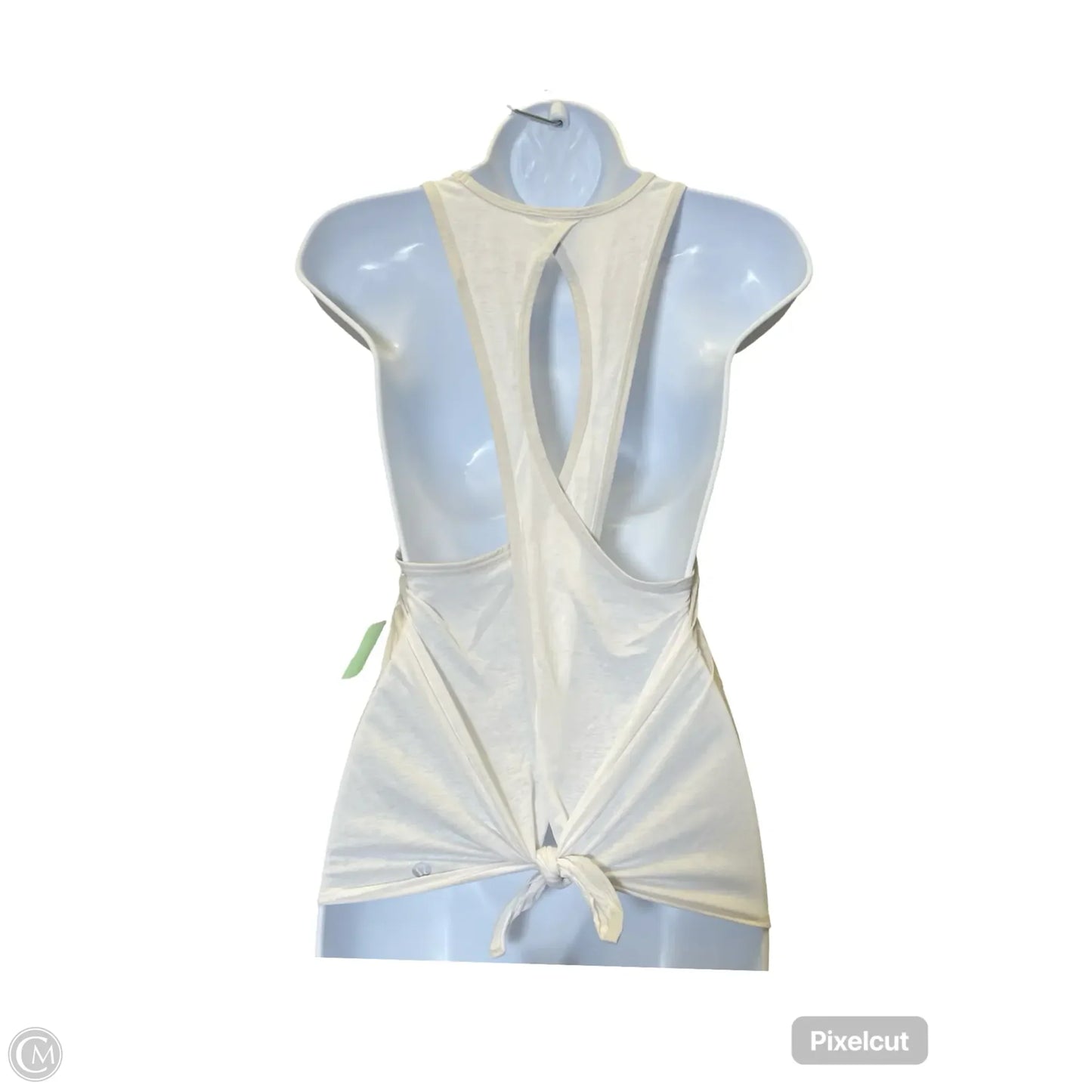 Athletic Tank Top By Lululemon In White, Size: S