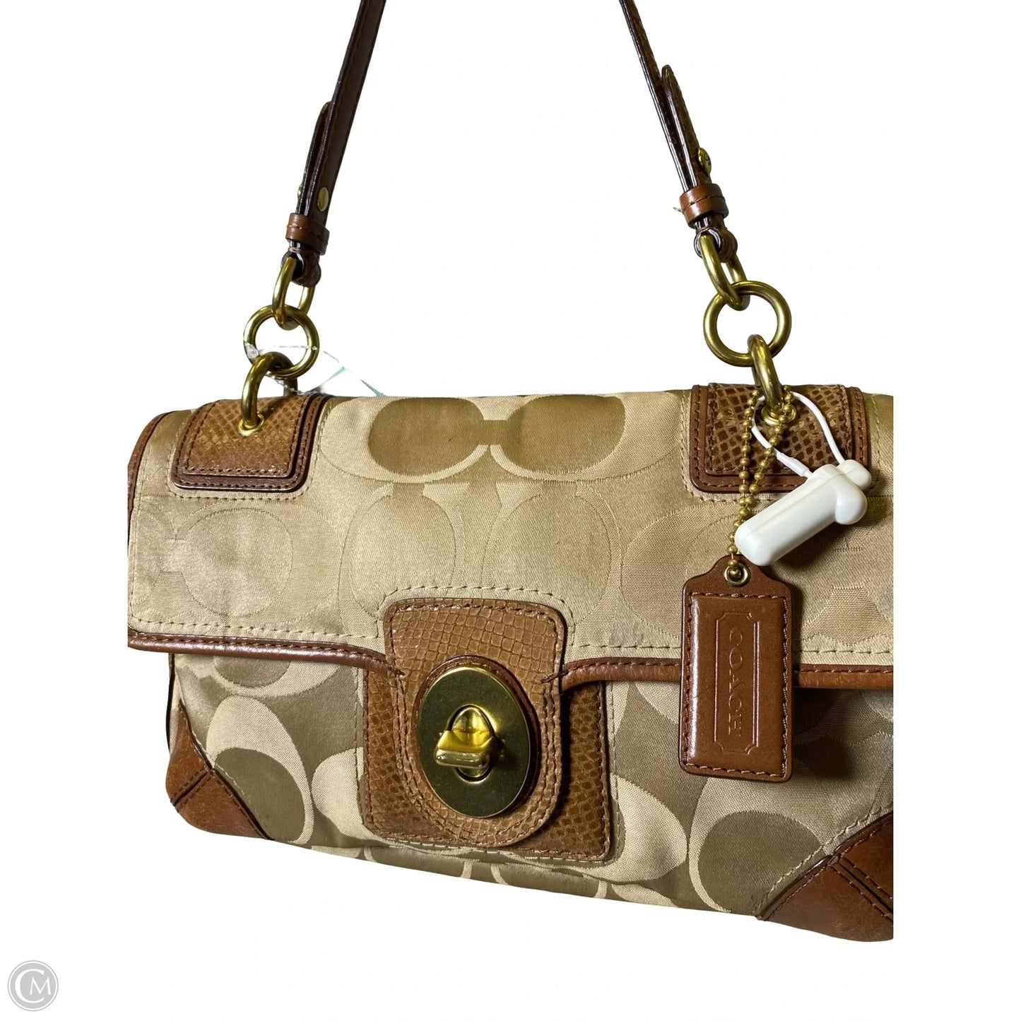 Handbag Designer By Coach, Size: Medium