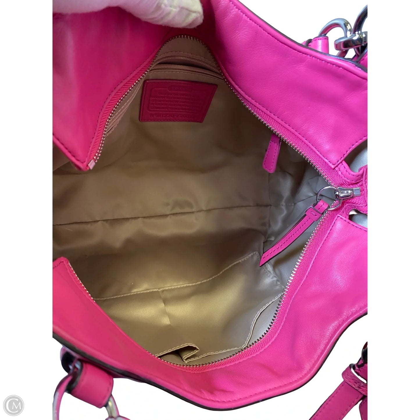 Handbag Designer By Coach, Size: Large