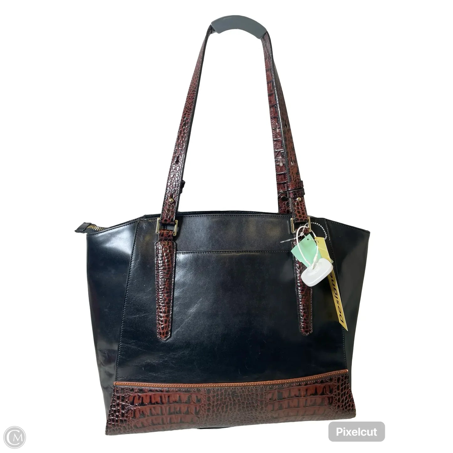 Handbag Designer By Brahmin, Size: Large