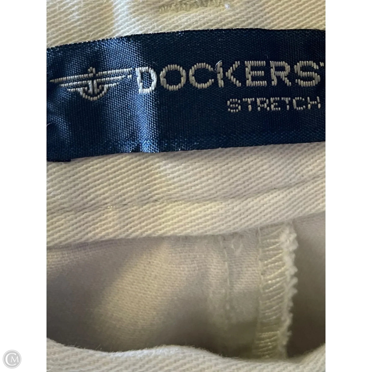 Shorts By Dockers In Cream, Size: 8